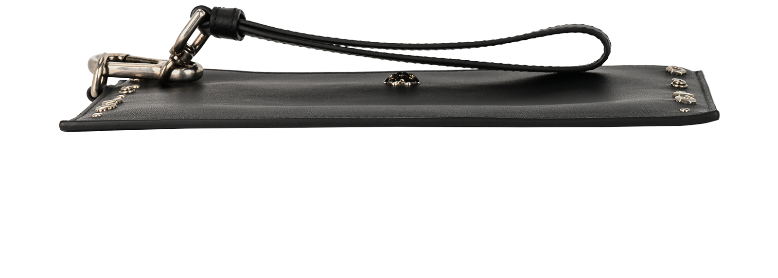 Versace Wristlet, &pound;250, Accessories, Black, Leather, Top view